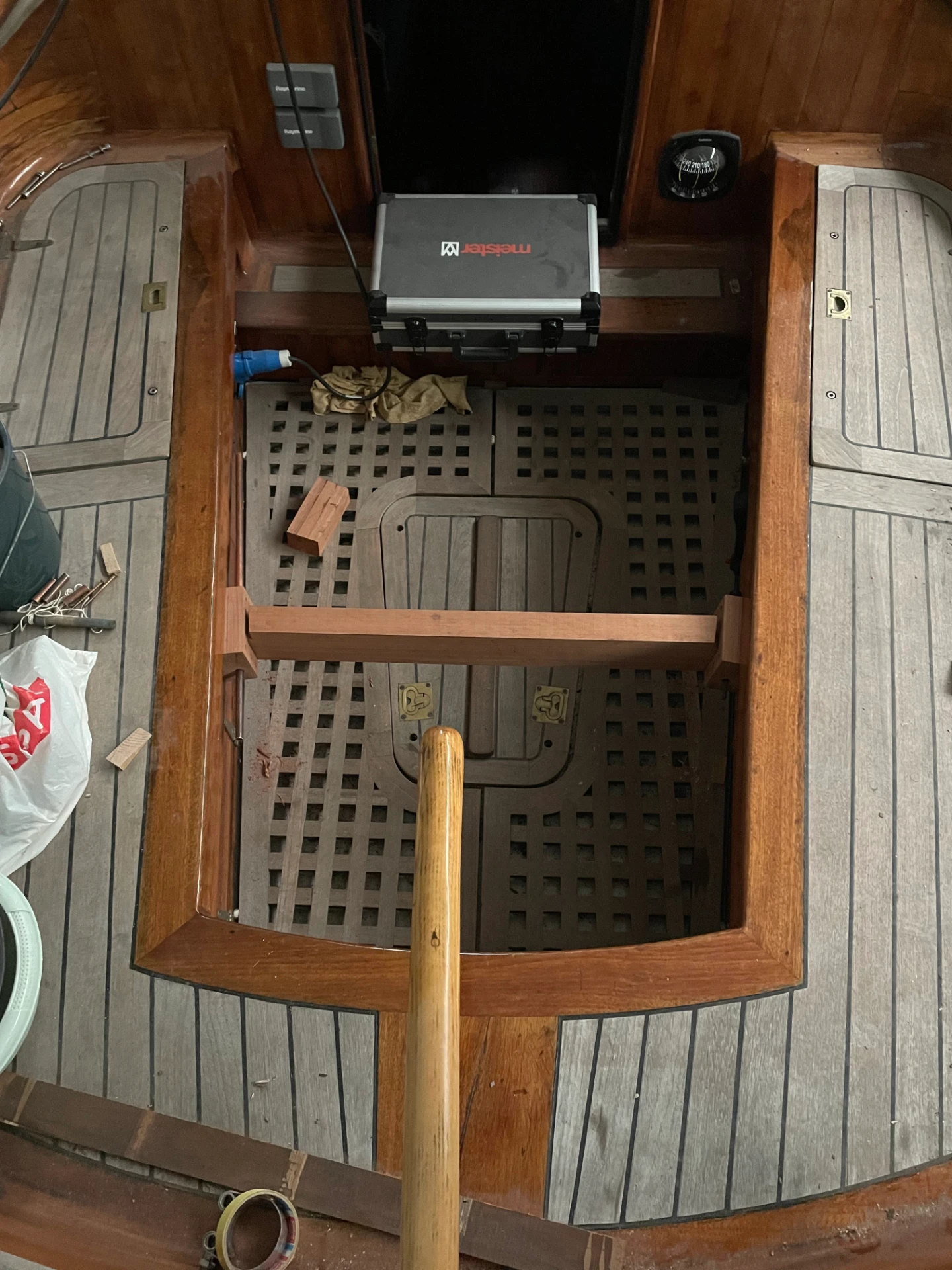Maatwerk boot: mahonie traveller